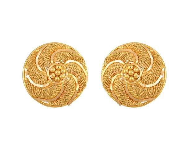 Gold Earrings 03