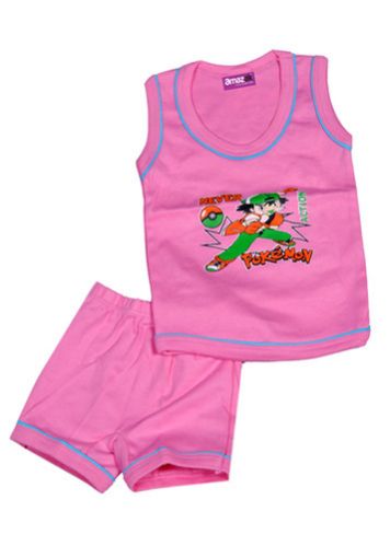 Boys Sleeveless T-Shirt & Short Set 02