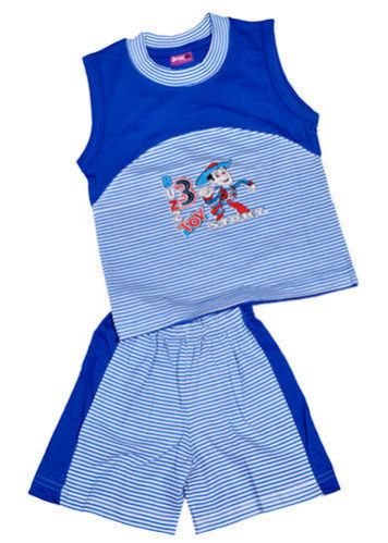 Boys Sleeveless T-Shirt & Short Set 04