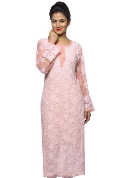 Ladies Lucknowi Long Kurti (0012)