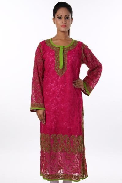 Ladies Lucknowi Long Kurti (10568)
