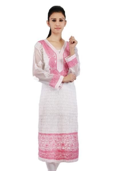 Ladies Lucknowi Long Kurti (125)