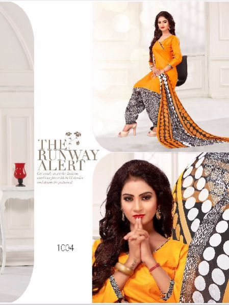 1004 Casual Dress Material