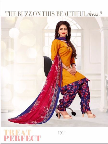 1011 Casual Dress Material