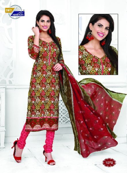 1079 Casual Dress Material