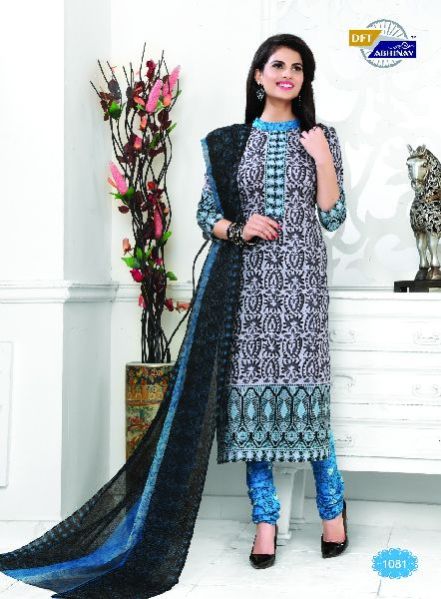 1081 Casual Dress Material