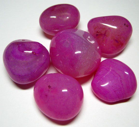 Pink Onyx Pebbles