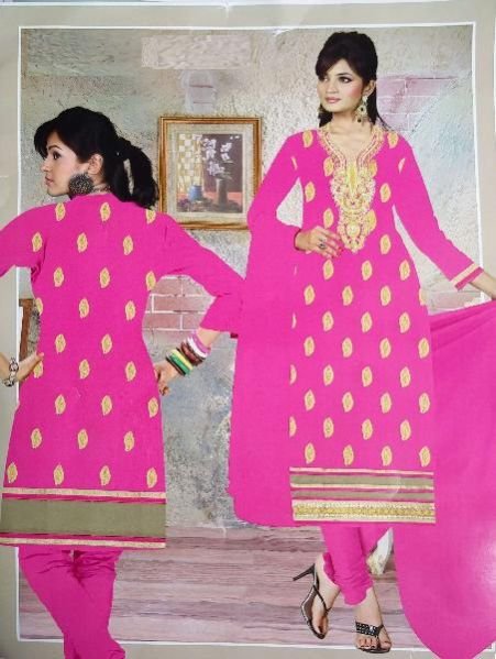 Ladies Long Churidar Suits 07