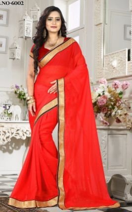 Chiffon Saree (6002)