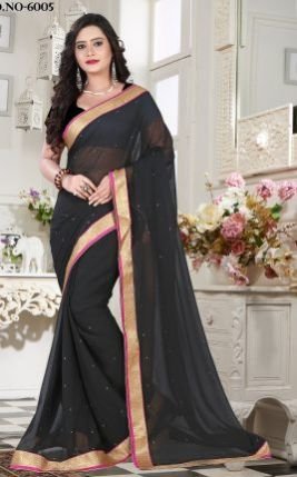 Chiffon Saree (6005)