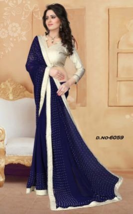 Cotton Silk Saree (6059)