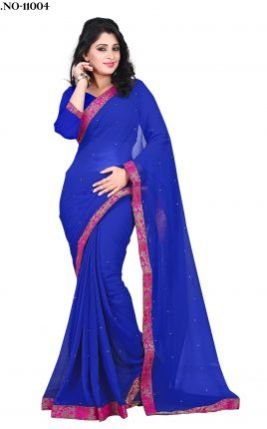 Georgette Saree (11004)