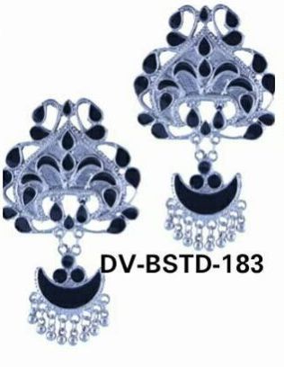 DV-BSTD 183 Designer Stud Afghani Earrings