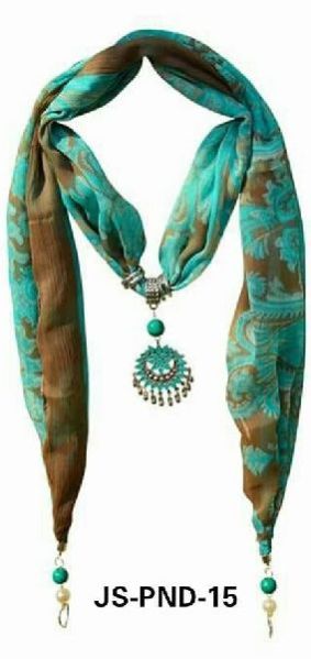 JS-PND-15 Jewellery Pendant Scarve
