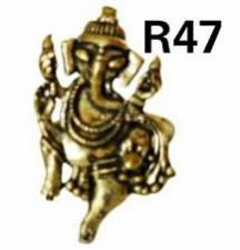 R47 Afghani Gold Plated Silver Ring