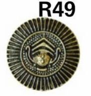 R49 Afghani Gold Plated Silver Ring