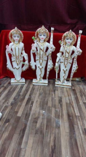 Lord Ram Darbar Marble Statue 02