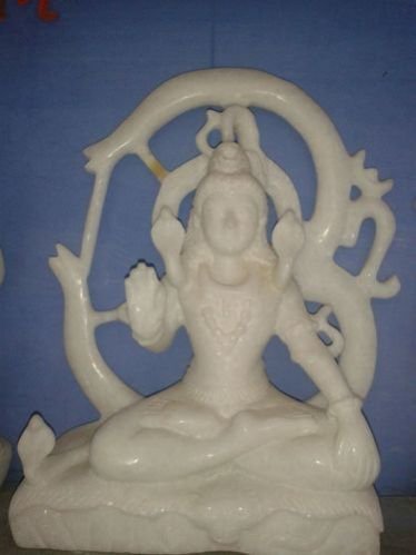 Lord Shiva Marble Statue 01