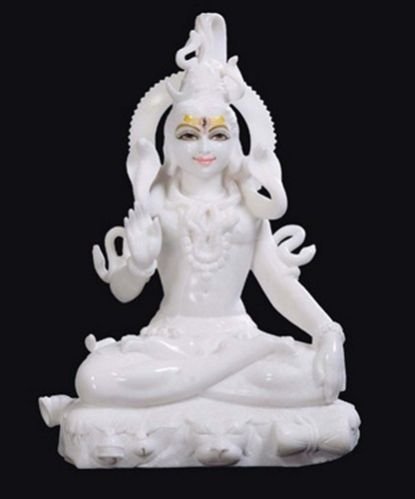 Lord Shiva Marble Statue 02