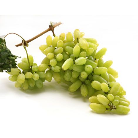 Fresh Green Grapes 02