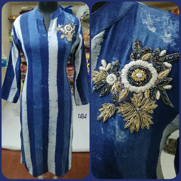 1484 Embroidered Kurti 01