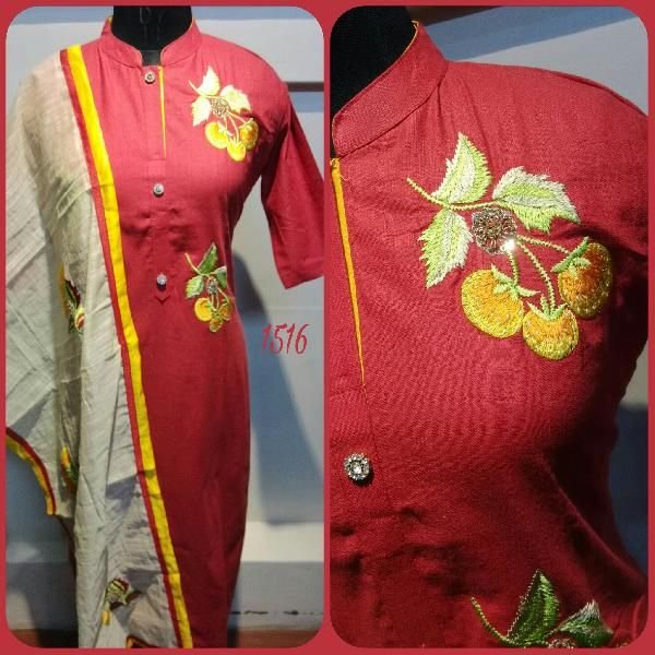 1516 Embroidered Kurti 01