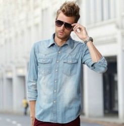 Mens Denim Shirt 02