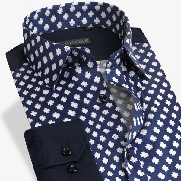 Mens Cotton Printed Shirt 03