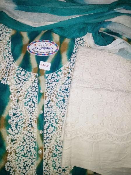 Ladies Plazo Suit Material 02