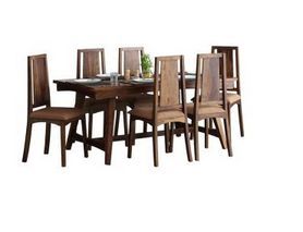 Wooden Dining Table Sets 04
