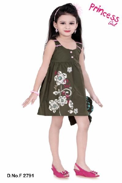 Girls Cotton Frock (2791)