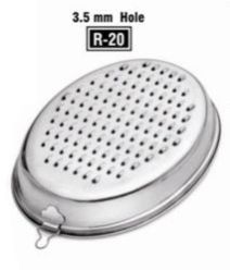 R- 20 Stainless Steel Oval Khamani