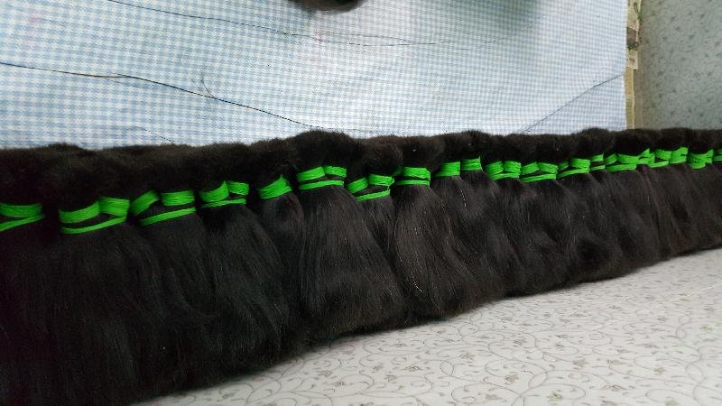 Double Drawn Human Hair 02