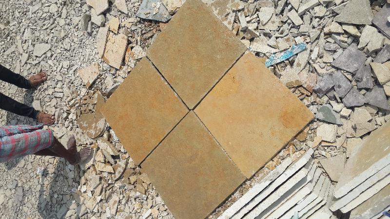 Yellow Limestone Slab 01