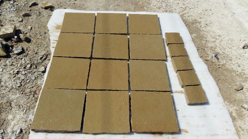 Yellow Limestone Slab 05