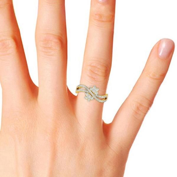 CJLR0016-Y3 Ladies Diamond Ring