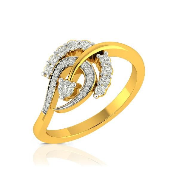 CJLR0018-Y Ladies Diamond Ring