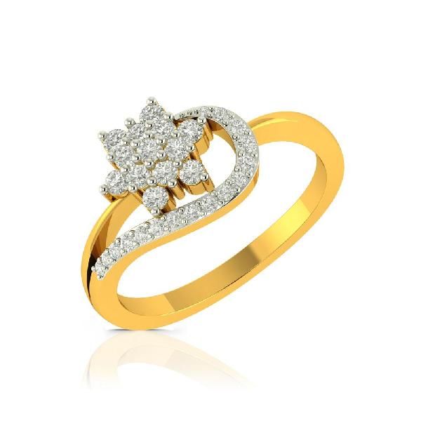 CJLR0021-Y Ladies Diamond Ring