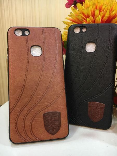 Ferrari Leather Mobile Phone Back Cover