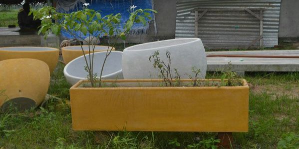 Rectangle Shaped Planters 03