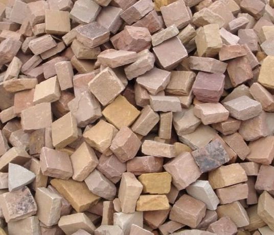 Lalitpur Yellow Sandstone Cobbles