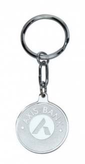 Mild Steel Key Chain (M-24 Axis Bank)