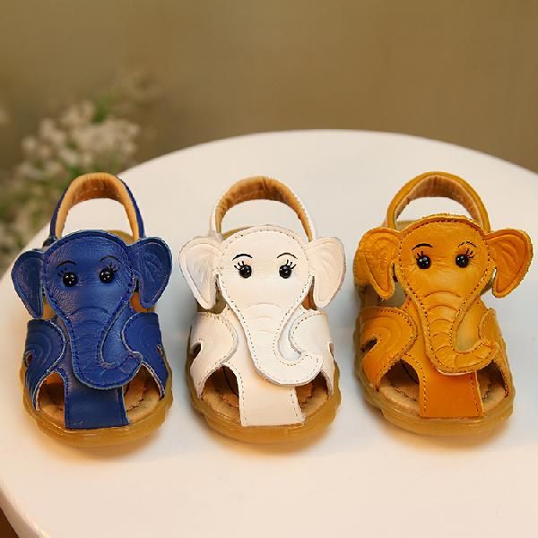 Kids Leather Sandals