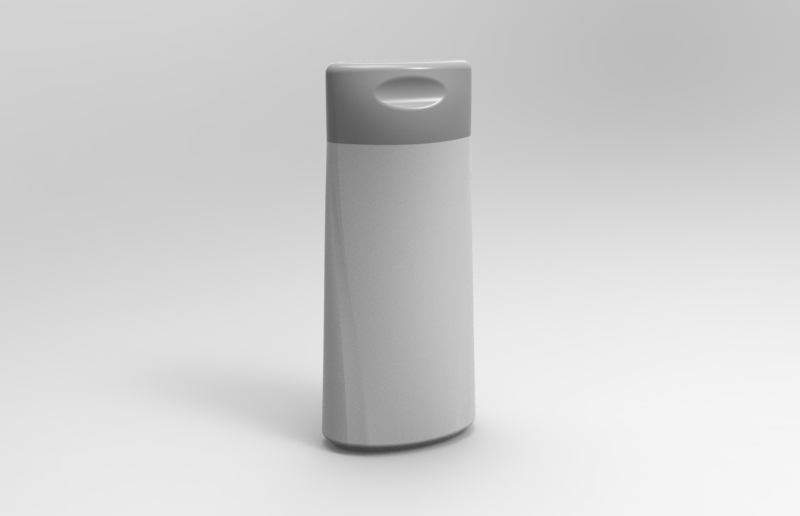 CAD Model of Shampoo Bottle