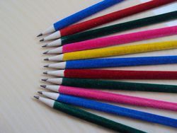 Velvet Paper Pencil 06
