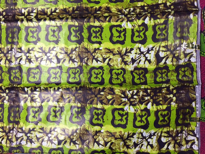 Batik Print Fabric 01