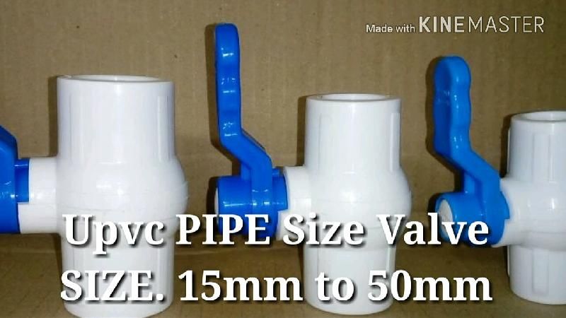 UPVC Pipe Size Ball Valve 03