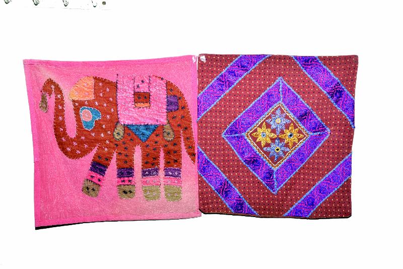 Handmade Embroidered Cushion 02