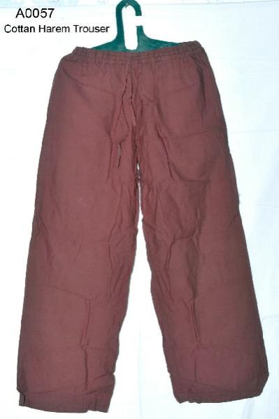 Cotton Harem Trouser (A0057)