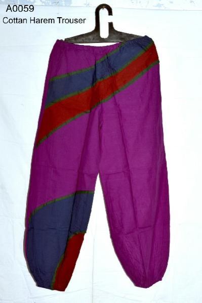 Cotton Harem Trouser (A0059)